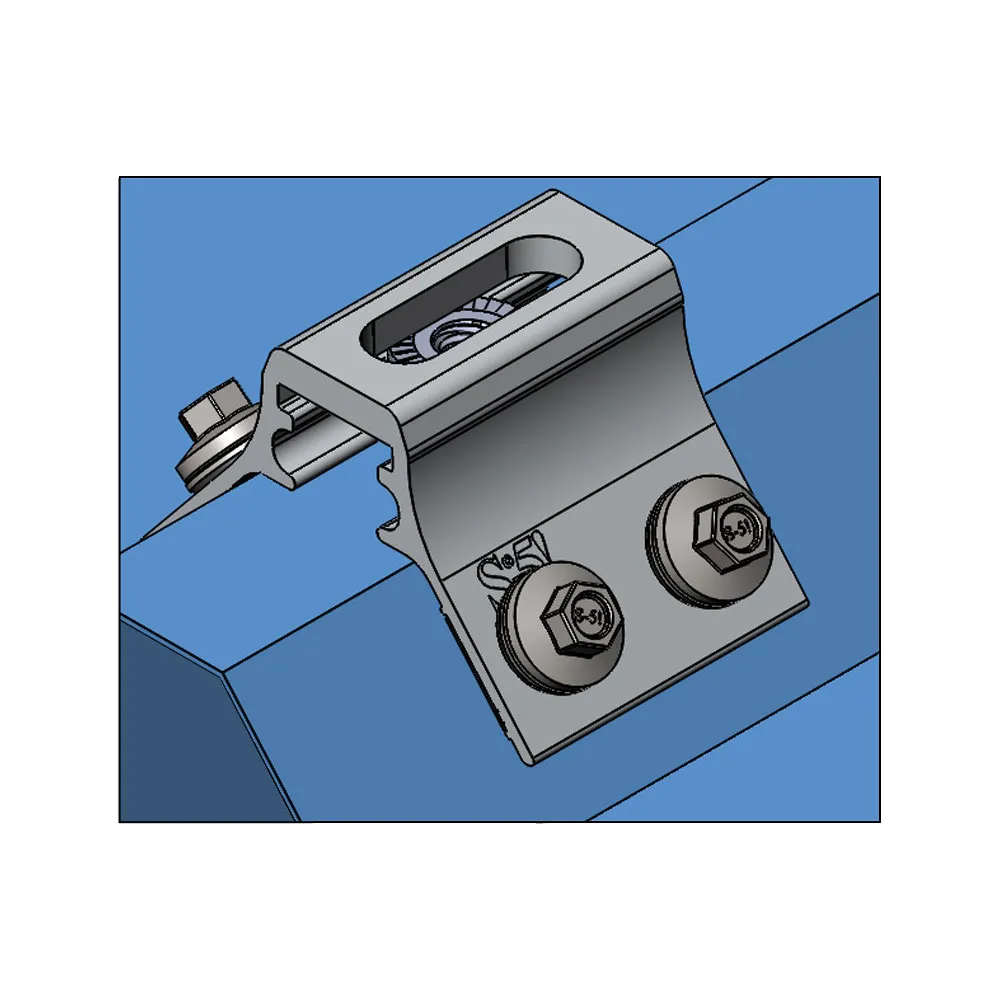 Support toiture nervurée — S-5! RibBracket